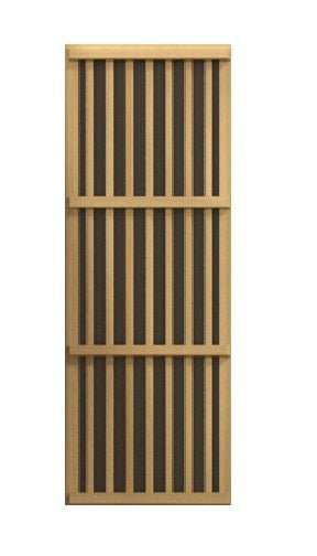 Golden Designs Low EMF 3-Person Maxxus FAR Infrared Sauna Corner Unit with Hemlock Wood | Model: MX-J306-02S - MX-J306-02S