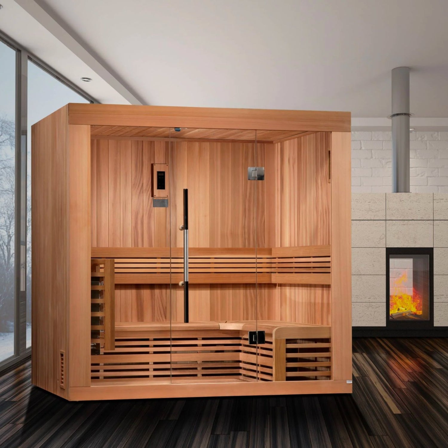 Traditional Saunas by Golden Designs →