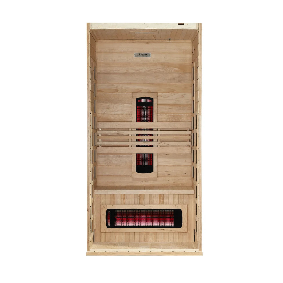 Golden Design Dynamic Martin Sauna 1-2 Person Full Spectrum Near Zero EMF Infrared Sauna - DYN-6006-03 FS