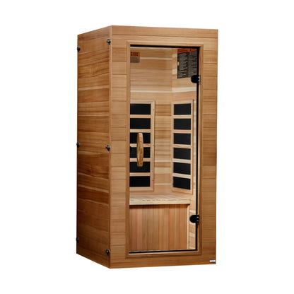 Golden Design Dynamic 1 Person (Compact) Ultra Low EMF FAR Infrared Sauna DYN-1201-01 Elite - DYN-1201-01