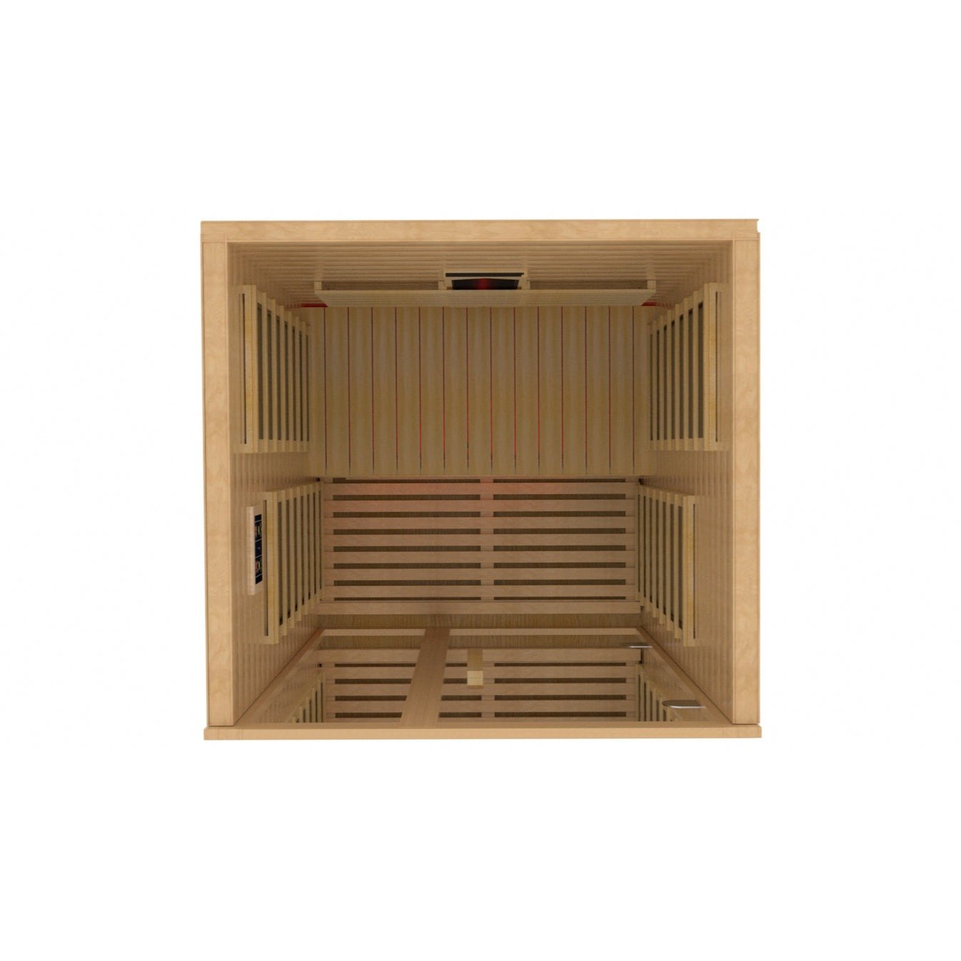 Golden Designs Dynamic "Gracia" Full Spectrum Infrared Sauna 1 - Person w/ Hemlock DYN - 6119 - 03 - FS - DYN-6119-03 FS