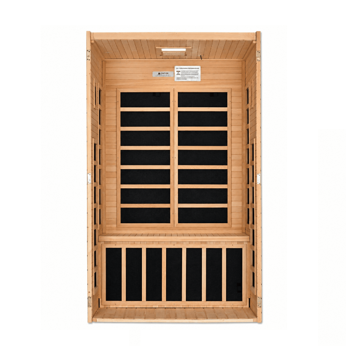 Golden Design Dynamic "Tuscany" 2 Person Ultra Low EMF FAR IR Sauna (DYN-6209-02 Elite) - DYN-6209-02 Elite