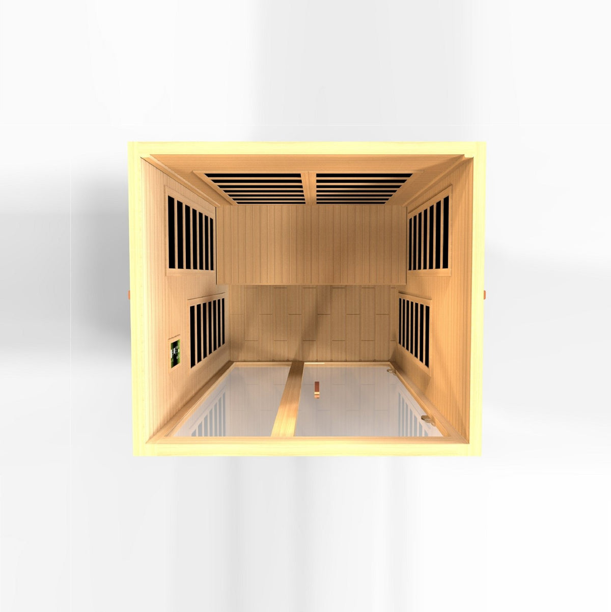 Golden Design Dynamic "Tuscany" 2 Person Ultra Low EMF FAR IR Sauna (DYN-6209-02 Elite) - DYN-6209-02 Elite