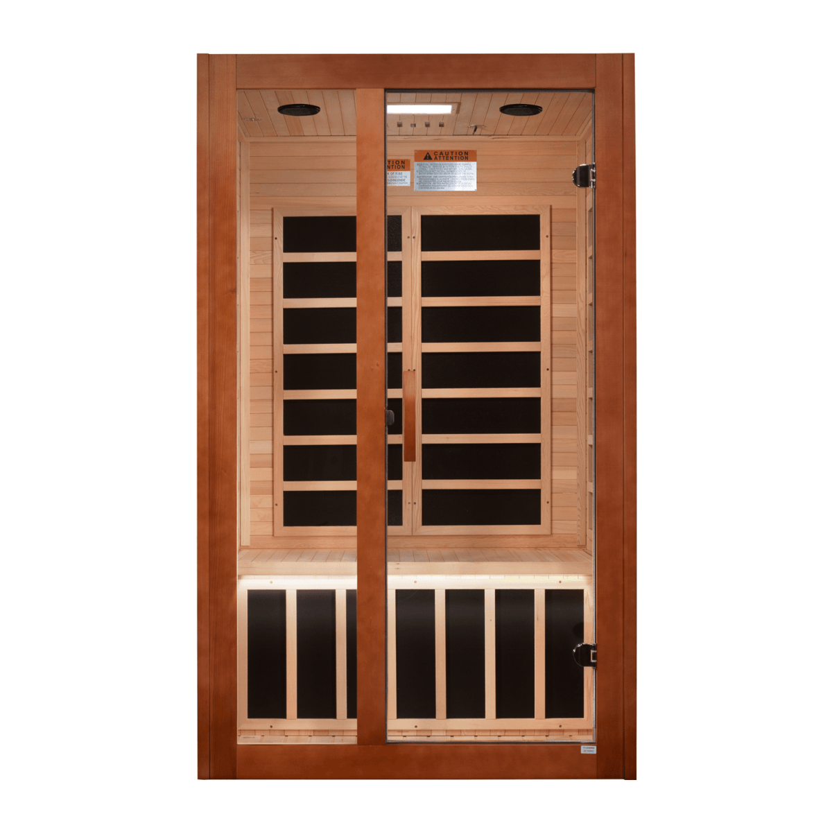 Golden Design Dynamic "Tuscany" 2 Person Ultra Low EMF FAR IR Sauna (DYN-6209-02 Elite) - DYN-6209-02 Elite