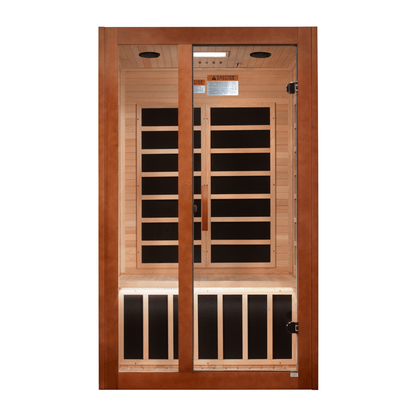 Golden Design Dynamic "Tuscany" 2 Person Ultra Low EMF FAR IR Sauna (DYN-6209-02 Elite) - DYN-6209-02 Elite