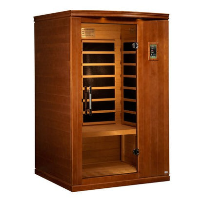Golden Designs Dynamic "Venice Limited Elite" 2 - Person Ultra Low EMF FAR Infrared Sauna w/ Hemlock | DYN - 6210 - 04 Elite - DYN - 6210 - 04 Elite