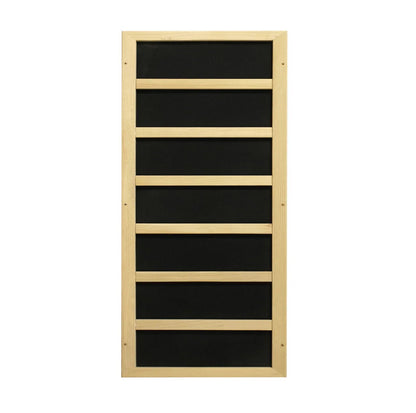 Golden Designs Ultra Low EMF 2-Person Dynamic "Vittoria" FAR Infrared Sauna with Hemlock Wood | Model: DYN-6220-01 Elite - DYN-6220-01-Elite