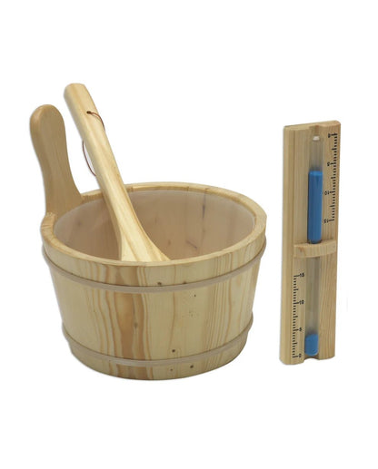 Golden Designs 3-Person Traditional Sauna "Hanko" - Red Cedar | GDI-7202-01 - GDI-7202-01