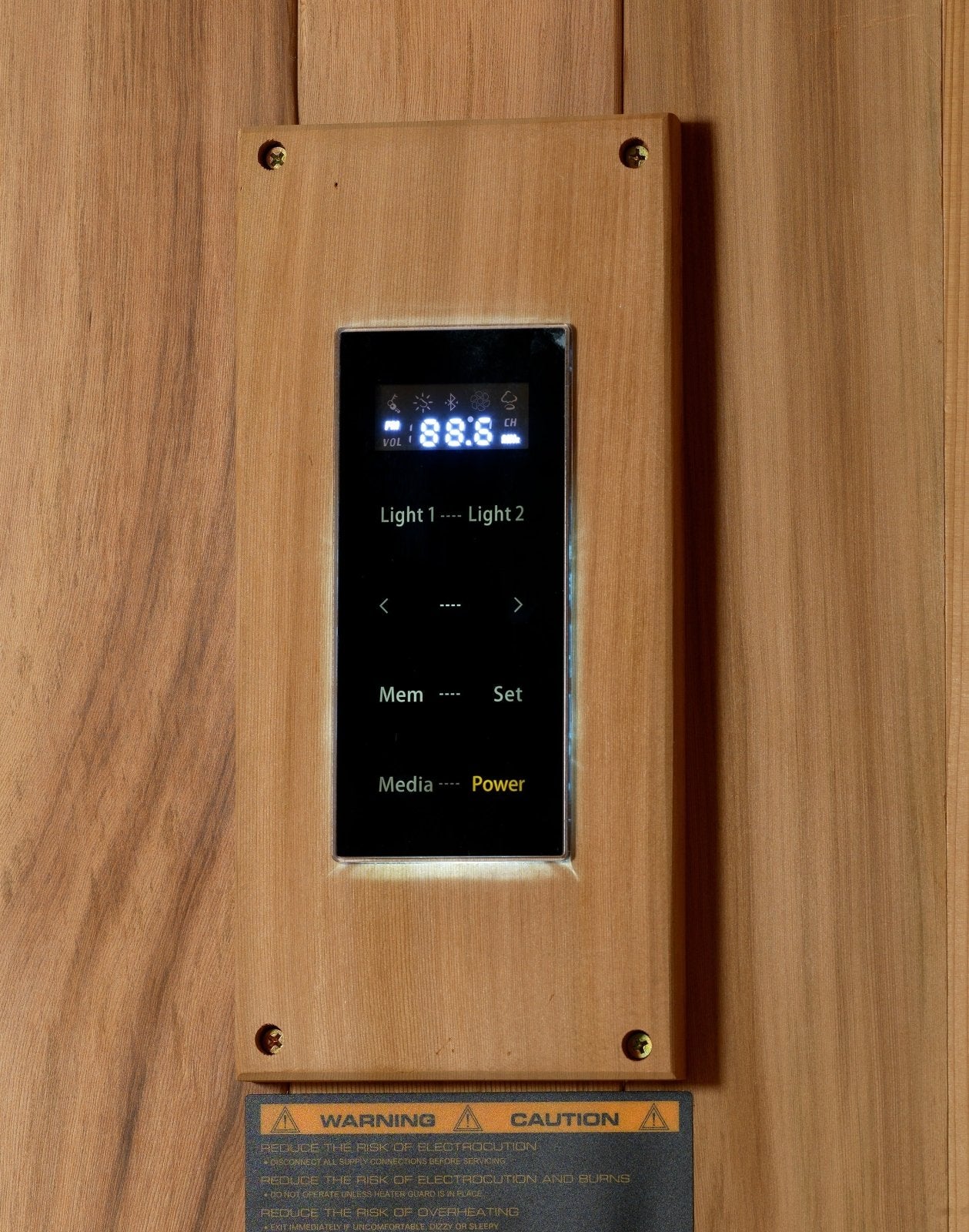 Golden Designs Steam Sauna 2 - Person "Sundsvall Edition" Steam Sauna - Canadian Red Cedar Traditional Sauna | Model: GDI - 7289 - 02 - GDI - 7289 - 02