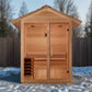 Golden Designs Outdoor Traditional Steam Sauna 3 - Person w/ Canadian Hemlock | "Arlberg" GDI - 8103 - 01 - GDI - 8103 - 01