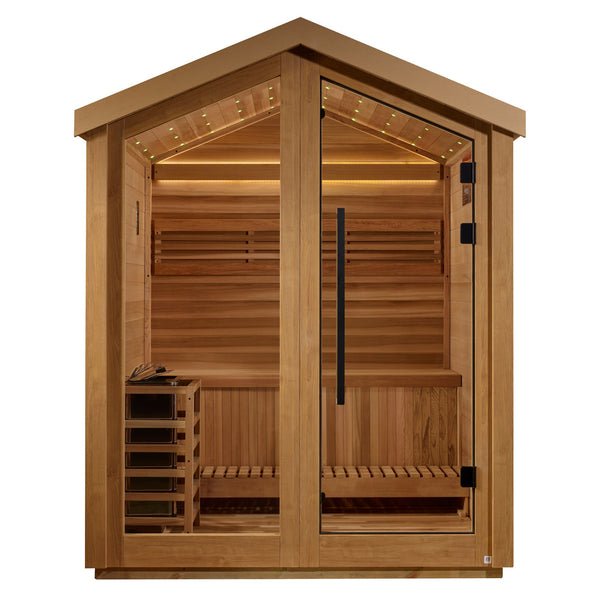 Golden Designs Savonlinna Outdoor Steam Sauna - Thumbnail 3