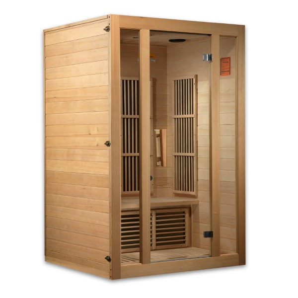 Low EMF Infrared Sauna by Golden Designs Buy Online at goldendesignsaunas.com (MX-J206-01)