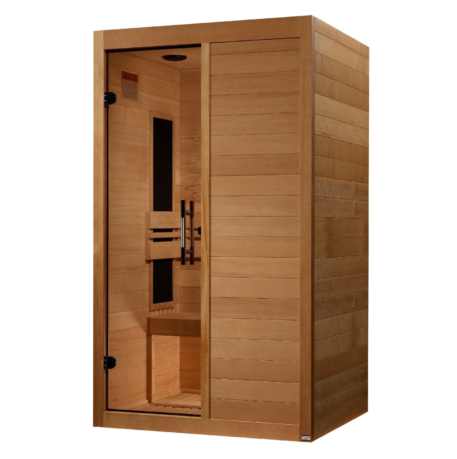 Golden Designs Maxxus S - Line Low EMF FAR Infrared Sauna 2 - Person w/ Canadian Hemlock MX - S206 - 01 - MX - S206 - 01