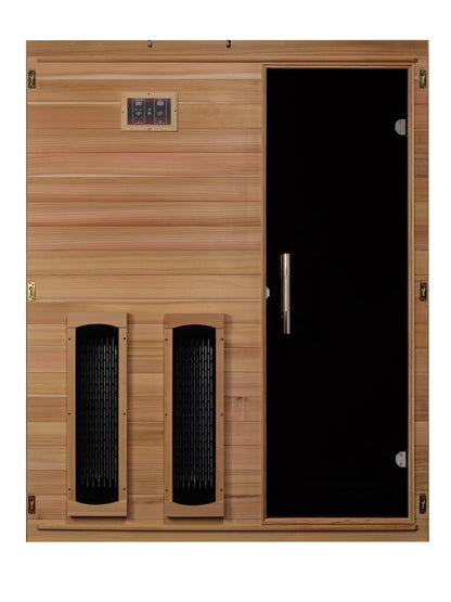 Golden Designs Maxxus S - Line Full Spectrum Infrared Sauna 3 - Person w/ Pacific Cedar MX - S306 - 01 - MX - S306 - 01 - FS - PC