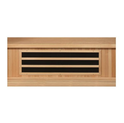 Golden Designs Ultra Low EMF 1-Person Dynamic "Barcelona Elite" FAR Infrared Sauna with Hemlock Wood | Model: DYN-6106-01 Elite - DYN-6106-01 Elite