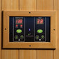 Golden Designs Low EMF 1-Person Dynamic "Gracia" Infrared Sauna with Hemlock Wood | Model: DYN-6119-01 - DYN-6119-01