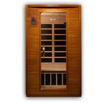 Golden Design Low EMF 2-Person Dynamic "Versailles" FAR Infrared Sauna with Hemlock Wood | Model: DYN-6202-03 - DYN-6202-03