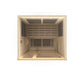 Golden Designs Ultra Low EMF 2-Person Dynamic "Llumeneres" FAR Infrared Sauna with Hemlock Wood | Model: DYN-6215-02 - DYN-6215-02