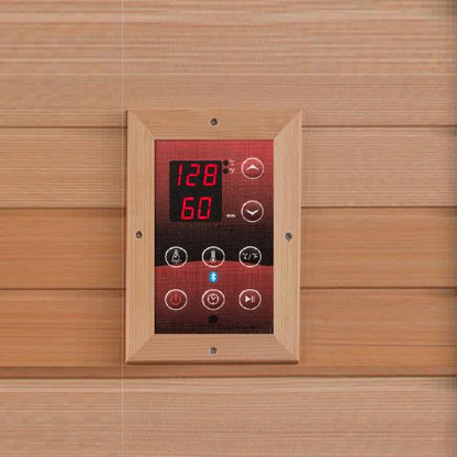 Golden Design Near Zero EMF 6-Person "Monaco" PureTech™ Infrared Sauna with Hemlock Wood | Model: GDI-6996-01 - GDI-6996-01