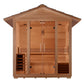 Golden Designs "Vorarlberg" 5-Person Traditional Outdoor Steam Sauna - Canadian Hemlock - GDI-8105-01
