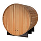 Golden Designs Outdoor Barrel 4-Person "Uppsala Edition" Traditional Sauna with Red Cedar Wood | Model: GDI-SJ-2004-CED - GDI-SJ-2004-CED