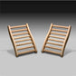 Sauna Ergonomic Back Rest (Set 2/2) - HEMLOCK Golden Designs s-share backrest (set of 2)