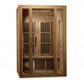 Golden Designs Low EMF 2-Person Maxxus "Seattle" FAR Infrared Sauna with Hemlock Wood | Model: MX-J206-01 - MX-J206-01