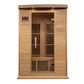 Golden Designs Near Zero EMF 2-Person Maxxus FAR Infrared Sauna with Hemlock Wood | Model: MX-K206-01-ZF - MX-K206-01-ZF