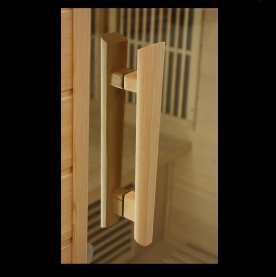 Golden Design Low EMF 3-Person Maxxus FAR Infrared Sauna with Hemlock Wood | Model: MX-K306-01 - MX-K306-01